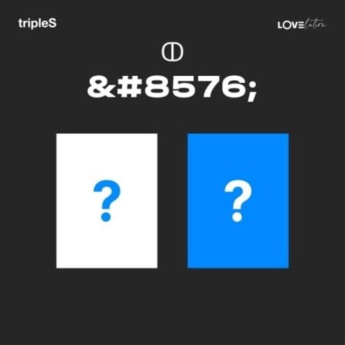 Korea Pop Store TripleS - Mini [Lovelution (Muhan)] Kawaii Gifts