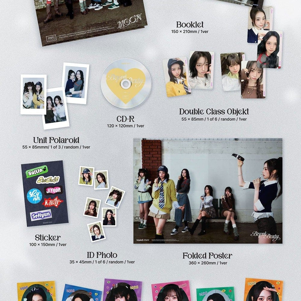 Korea Pop Store TRIPLES - Mini [MSNZ 'Beyond Beauty'] Kawaii Gifts