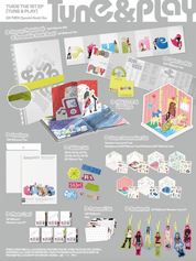 Korea Pop Store TUIDE - The 1st EP [Tune & Play] We Tuide (Special Book Ver.) Kawaii Gifts