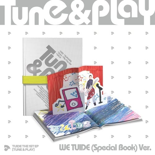 Korea Pop Store TUIDE - The 1st EP [Tune & Play] We Tuide (Special Book Ver.) Kawaii Gifts