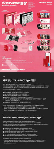 Korea Pop Store TWICE - [Stratgey] (14th Mini Album) (Platform Nemo Ver.) Kawaii Gifts