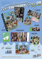 Korea Pop Store TWICE - TEN: The Story Goes On (Episode Ver.) Kawaii Gifts 8809954224386