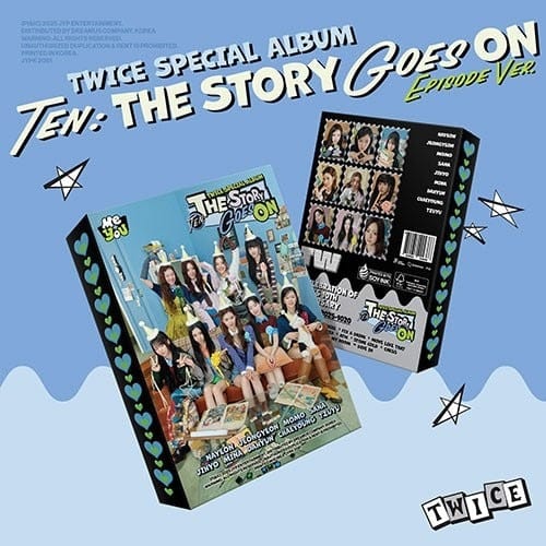 Korea Pop Store TWICE - TEN: The Story Goes On (Episode Ver.) Kawaii Gifts 8809954224386