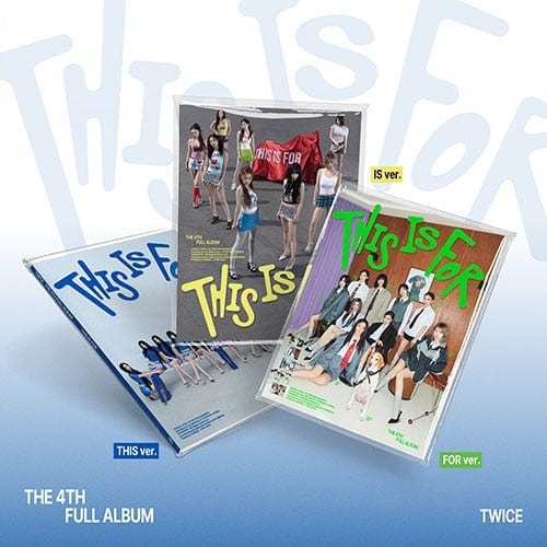Korea Pop Store TWICE - [The is Four] (The 4th Full Album) Kawaii Gifts