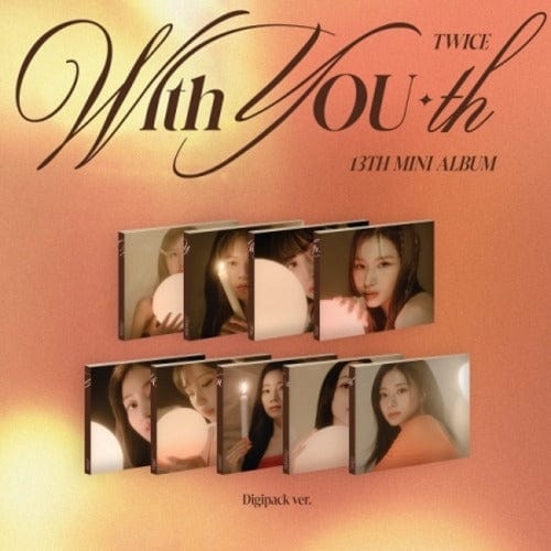 Korea Pop Store TWICE - With You-th (13th Mini Album) (Digipack Ver.) Kawaii Gifts