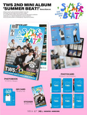 Korea Pop Store TWS - [Summer Beat!] (2nd Mini Album) (Weverse Albums Ver.) Kawaii Gifts 8800250622128