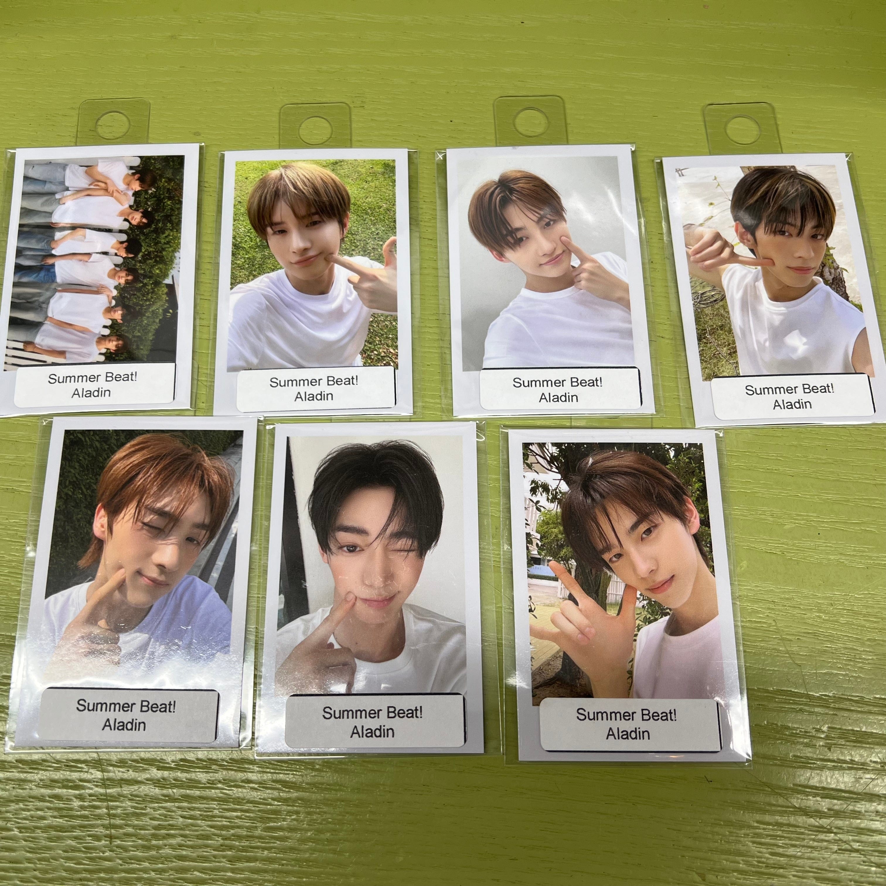 Korea Pop Store TWS Summer Beat! Aladin Pre-Order Photocard Kawaii Gifts