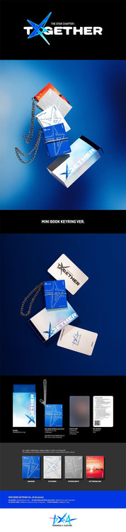 Korea Pop Store TXT - The Star Chapter : Together (Mini Book Keyring Ver.) Kawaii Gifts