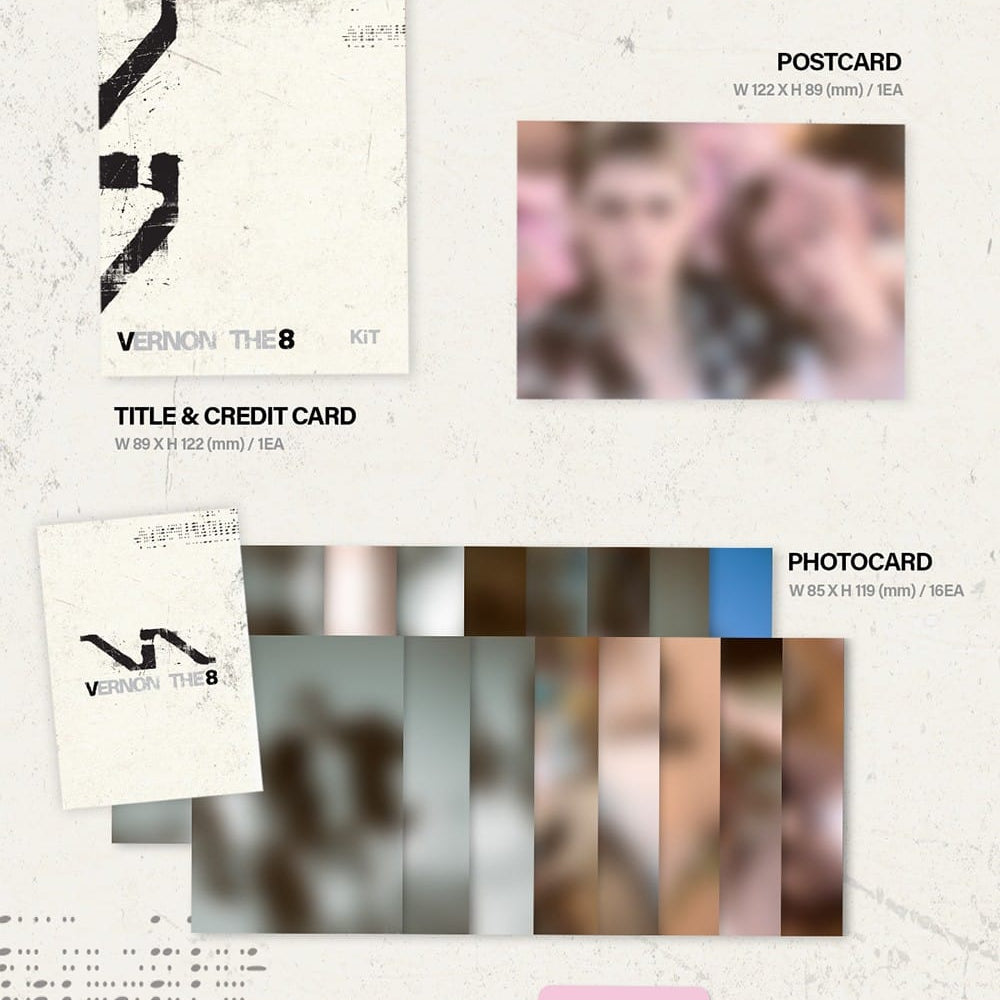 Korea Pop Store V8 (SVT) - 1st Mini Album [V8] (Kit Ver.) Kawaii Gifts