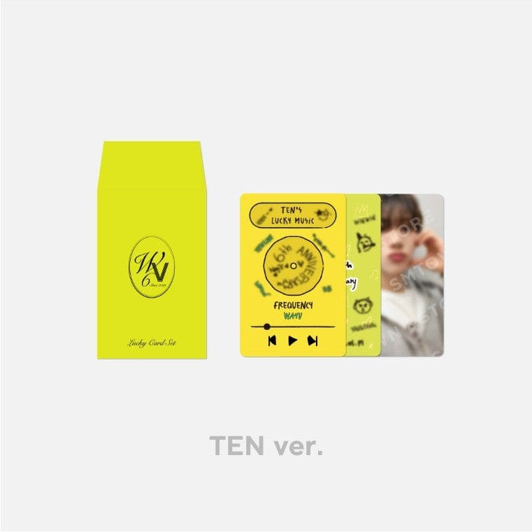 Korea Pop Store [WayV] 6th Anniversary Lucky Card Set Kawaii Gifts