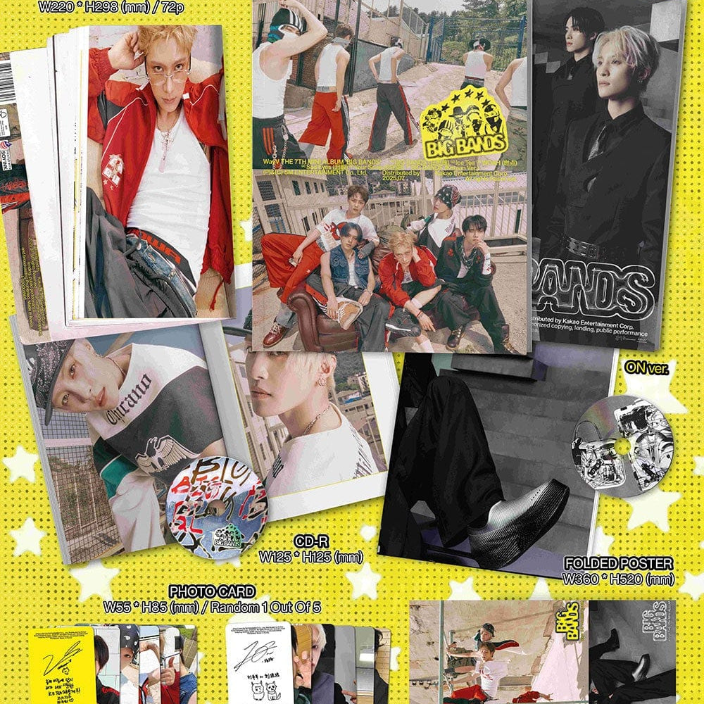 Korea Pop Store WAYV - 7th Mini Album [Big Bands] (Photo Book Ver.) Kawaii Gifts