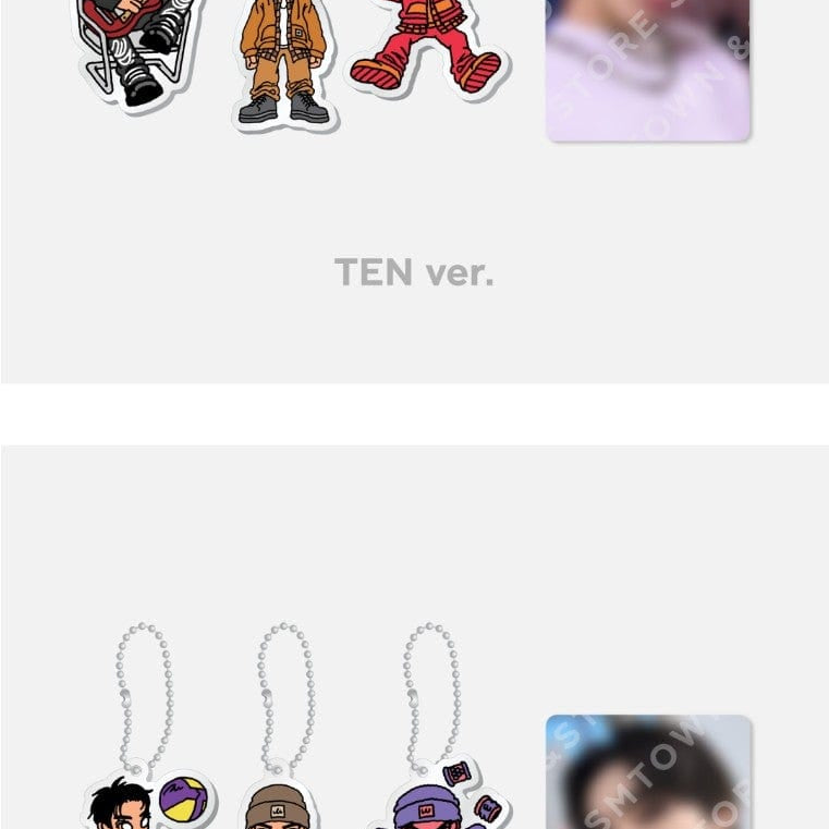 Korea Pop Store [WayV] [Frequency] Random Acrylic Keychain Kawaii Gifts