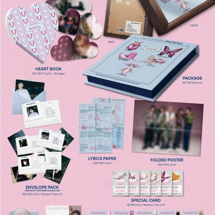 Korea Pop Store WAYV - [Give Me That] (5th Mini Album) Box Ver. Kawaii Gifts 8804775450129