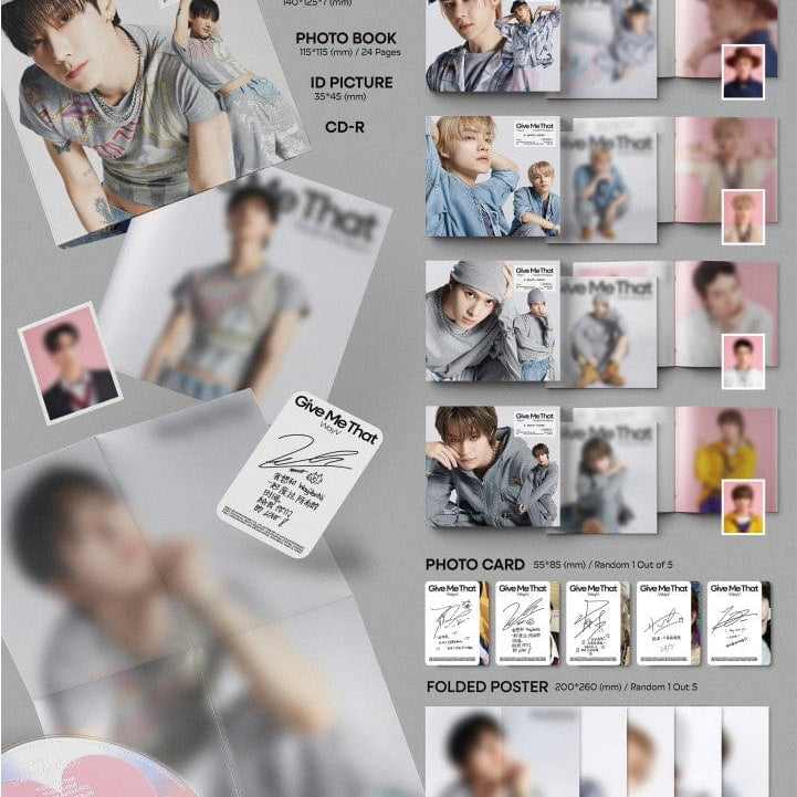 Korea Pop Store WAYV - [Give Me That] (5th Mini Album) Digipack Ver. Kawaii Gifts 8804775450150