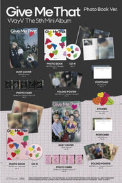 Korea Pop Store WAYV - [Give Me That] (5th Mini Album) Photobook Ver. Kawaii Gifts 8804775450136