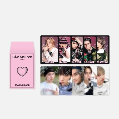 Korea Pop Store [WayV] [Give Me That] Random Trading Card Set Pink Ver. Kawaii Gifts