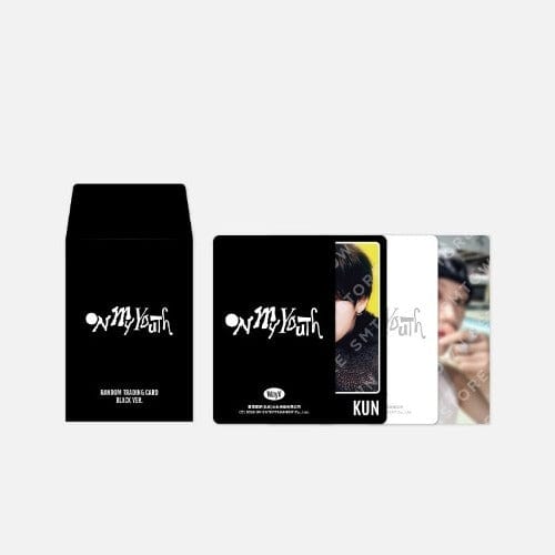 Korea Pop Store [WayV] [On My Youth] Random Trading Card Set Black Ver. Kawaii Gifts