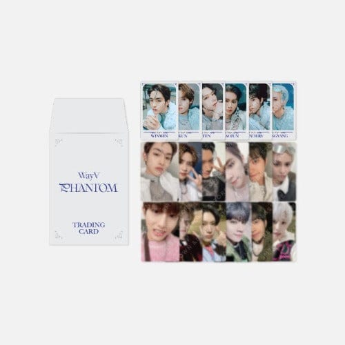 Korea Pop Store [WayV] [PHANTOM] RANDOM Trading Card Set B Ver. Kawaii Gifts