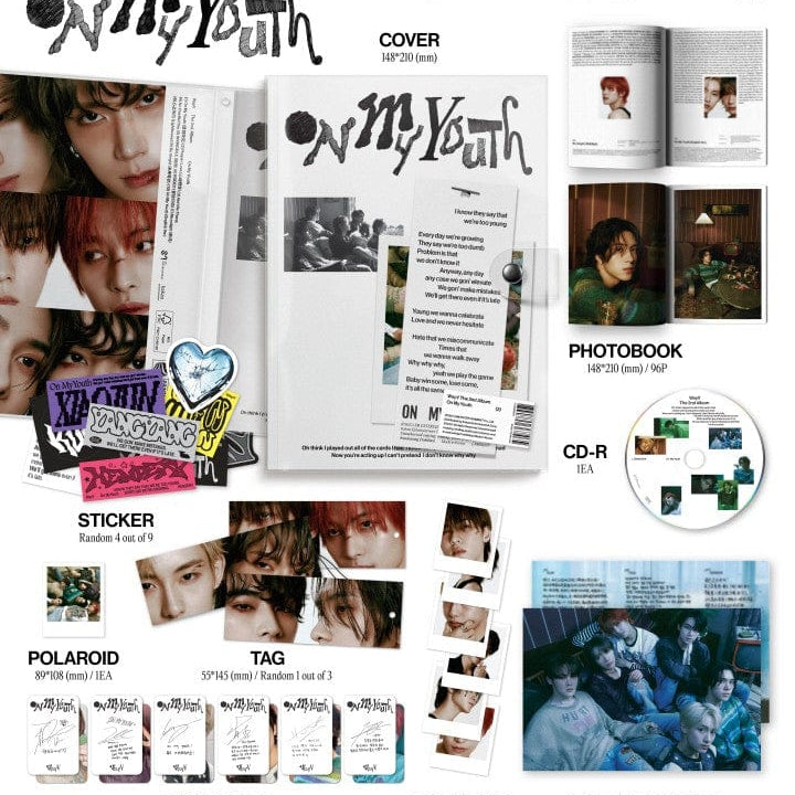 Korea Pop Store WayV - Vol.2 [On My Youth] (Diary Ver.) Kawaii Gifts 8804775367465
