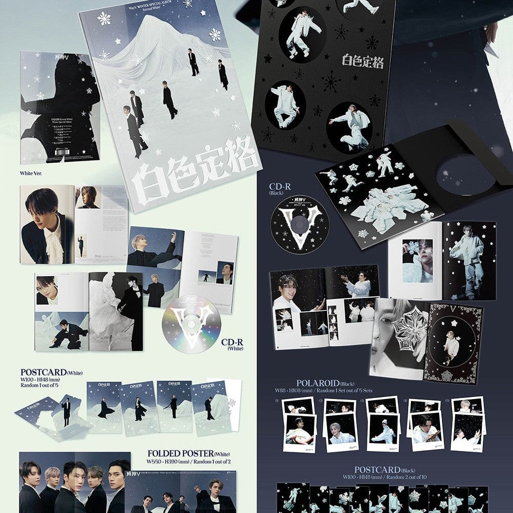 Korea Pop Store WAYV - Winter Special Album [Eternal White] (Photo Book Ver.) Kawaii Gifts