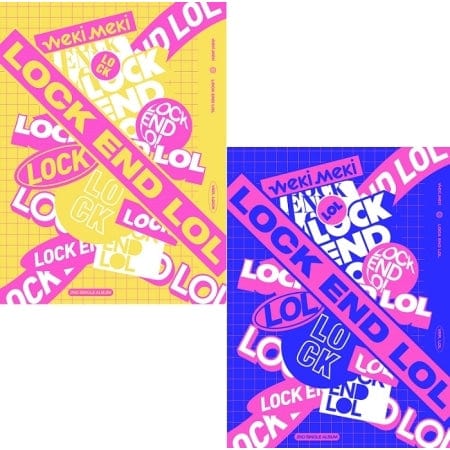 Korea Pop Store WEKI MEKI - Lock End Lol (2nd Single Album) Kawaii Gifts