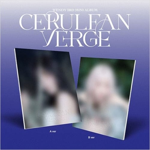 Korea Pop Store WENDY - 3rd Mini Album [Cerulean Verge] (Photo Book Ver.) Kawaii Gifts