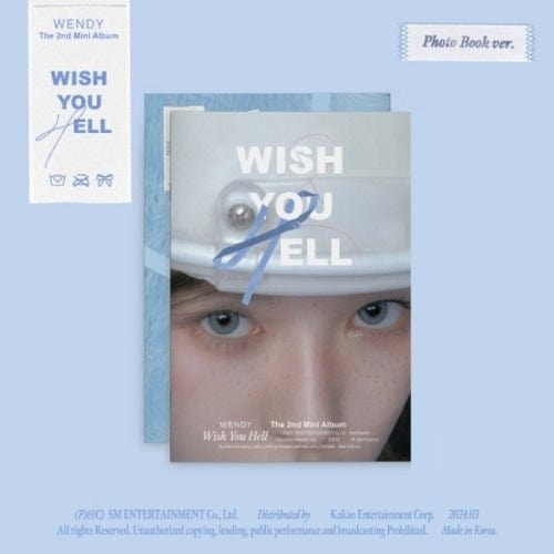 Korea Pop Store WENDY - [Wish You Hell] (2nd Mini Album) (Photo Book Ver.) Kawaii Gifts