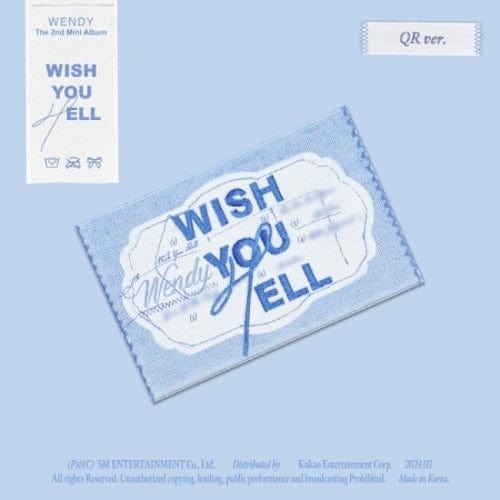 Korea Pop Store WENDY - [Wish You Hell] (2nd Mini Album) (QR Ver.) Kawaii Gifts