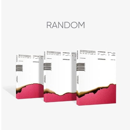 Korea Pop Store [WEVERSE] [LE SSERAFIM] 1ST STUDIO ALBUM 'UNFORGIVEN' Kawaii Gifts