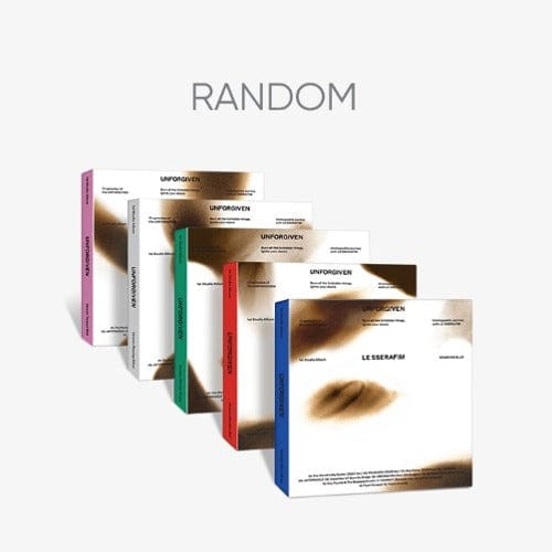 Korea Pop Store [WEVERSE] [LE SSERAFIM] 1ST STUDIO ALBUM 'UNFORGIVEN' (Compact VER.) Kawaii Gifts