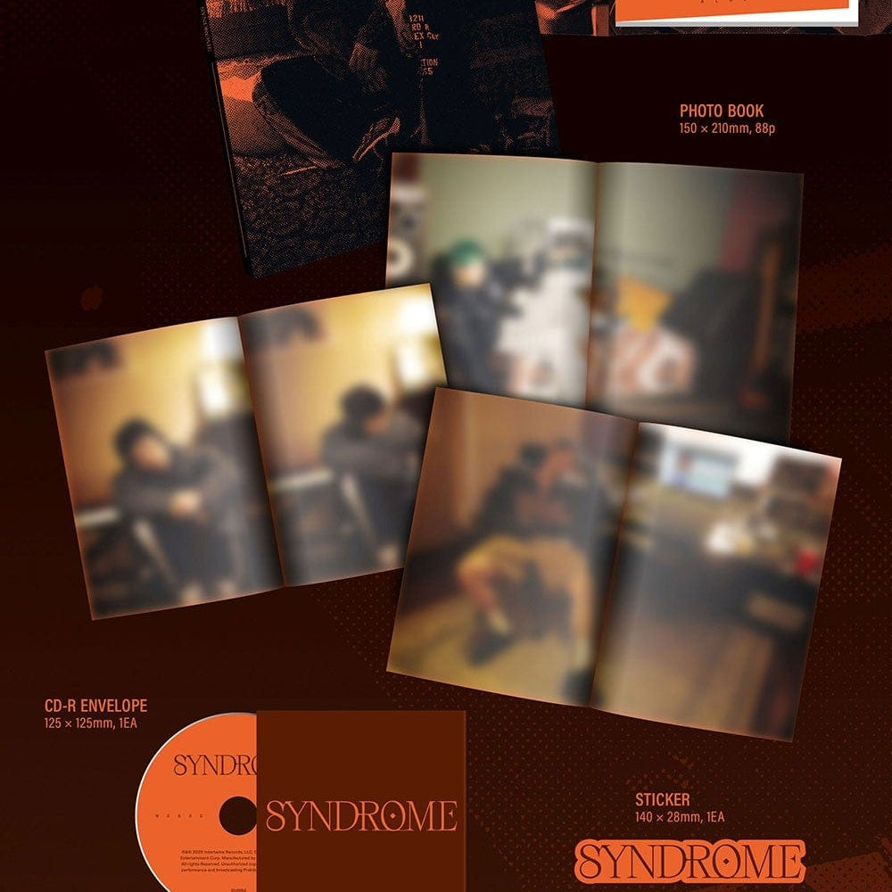 Korea Pop Store Wonho - 1st Full Album [Syndrome] Kawaii Gifts