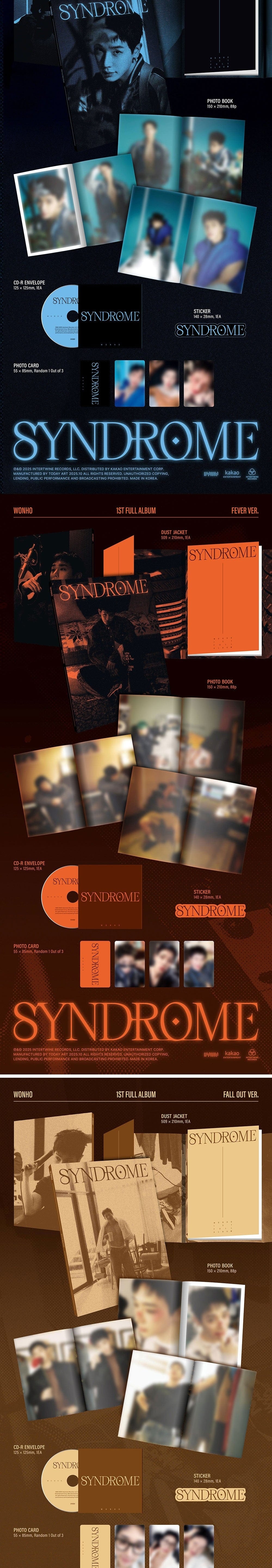 Korea Pop Store Wonho - 1st Full Album [Syndrome] Kawaii Gifts