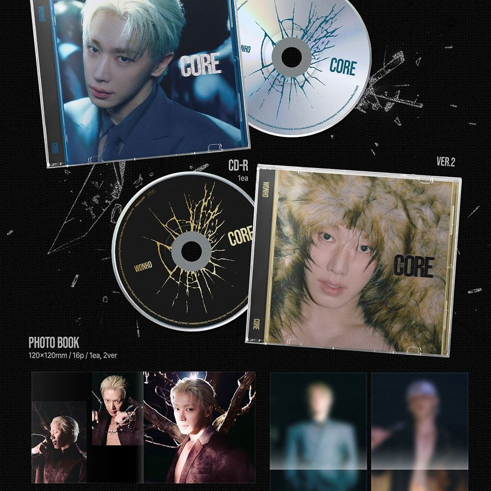 Korea Pop Store Wonho - EP [Core] (Jewel Ver.) Kawaii Gifts