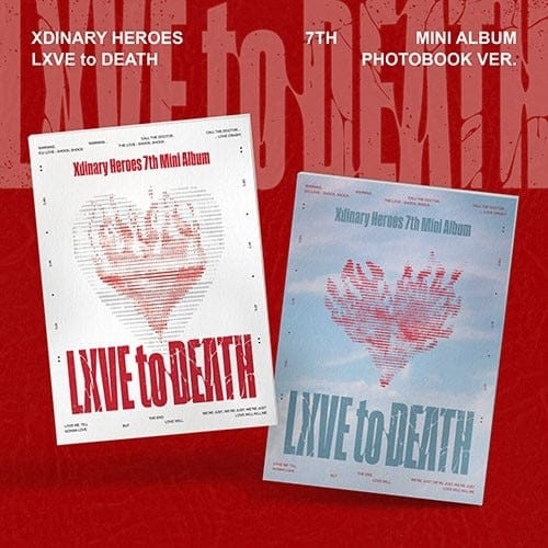 Korea Pop Store Xdinary Heroes - 7th Mini Album [Lxve to Death] (Photobook Ver.) Kawaii Gifts