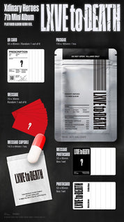 Korea Pop Store Xdinary Heroes - 7th Mini Album [Lxve to Death] (Platform Album Nemo Ver.) Kawaii Gifts