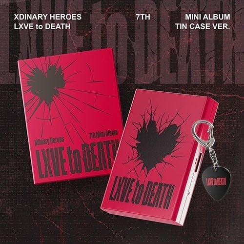 Korea Pop Store Xdinary Heroes - 7th Mini Album [Lxve to Death] (Tin Case Ver.) Kawaii Gifts