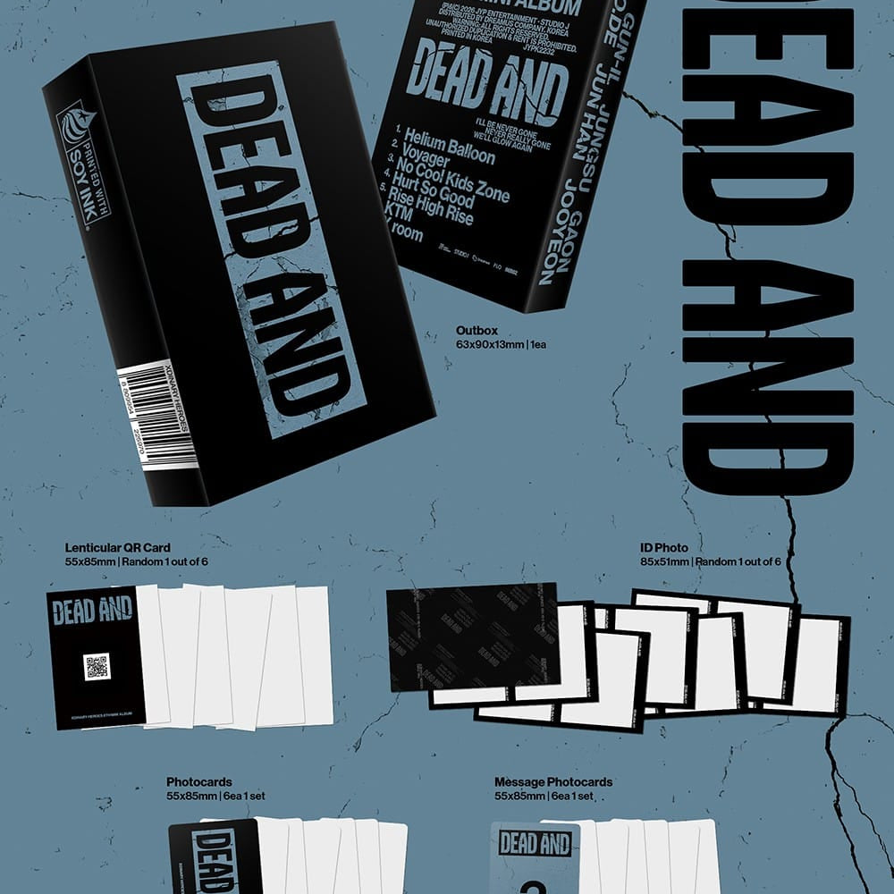 Korea Pop Store Xdinary Heroes - 8th Mini Album [Dead And] (Platform Ver.) Kawaii Gifts