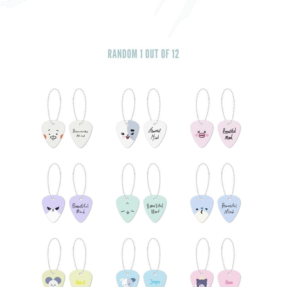 Korea Pop Store [XDINARY HEROES] BEAUTIFUL MIND FINALE - XDINARY MONSTERES SECRET PICK KEYRING Kawaii Gifts