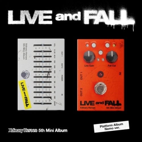 Korea Pop Store Xdinary Heroes - [Live and Fall] (5th Mini Album) Platform Album Nemo Ver. Kawaii Gifts