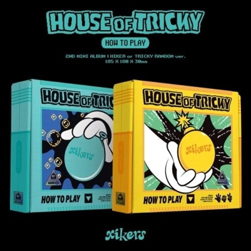 Korea Pop Store xikers - House of Tricky : How To Play (2nd Mini Album) Kawaii Gifts