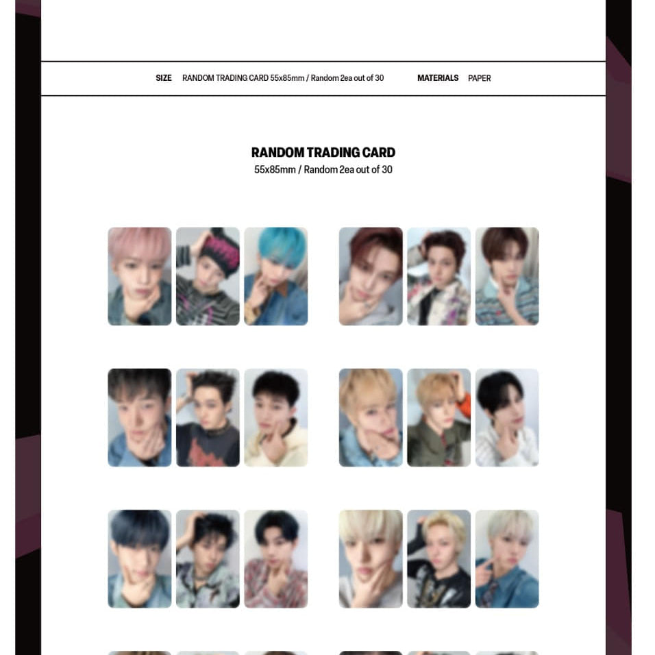 Korea Pop Store xikers - [Route Zero: The Ora] Random Trading Card Kawaii Gifts