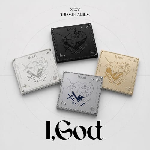 Korea Pop Store XLOV - 2nd Mini Album [I, God] Kawaii Gifts