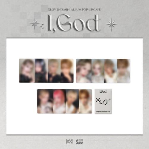 Korea Pop Store [XLOV] I, God - Random Trading Card Kawaii Gifts