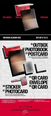 Korea Pop Store Yeonjun (TXT) - No Labels: Part 01 (Weverse Albums Ver.) Kawaii Gifts