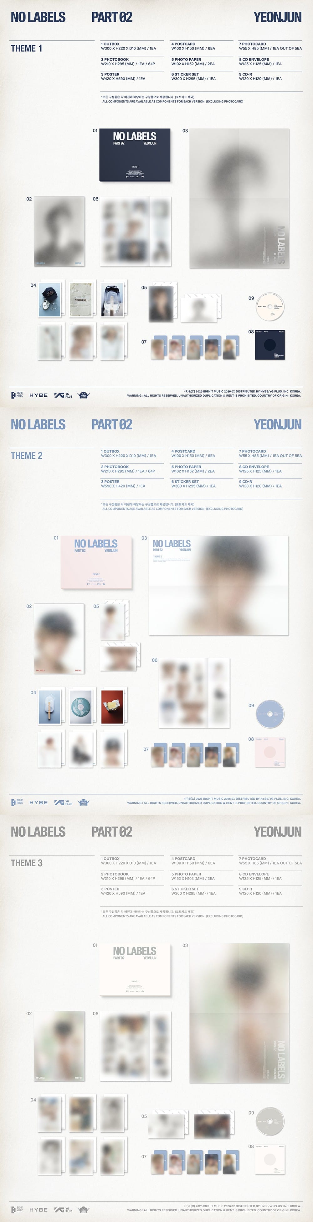 Korea Pop Store Yeonjun (TXT) - No Labels: Part 02 Kawaii Gifts