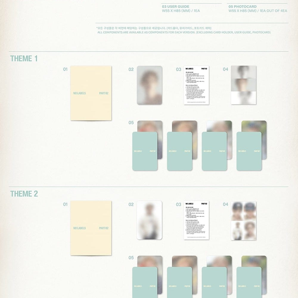 Korea Pop Store Yeonjun (TXT) - No Labels: Part 02 (Weverse Albums Ver.) Kawaii Gifts