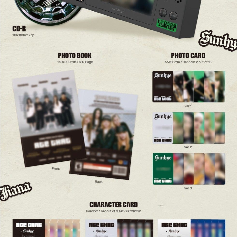 Korea Pop Store YOUNG POSSE - [Ate That] (3rd EP) Kawaii Gifts