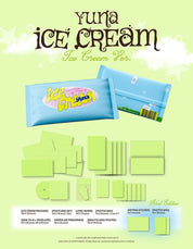 Korea Pop Store YUNA (ITZY) - [Ice Cream] (Ice Cream Ver.) Kawaii Gifts 8809954225819