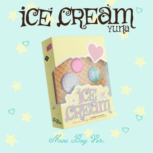Korea Pop Store YUNA (ITZY) - [Ice Cream] (Mini Bag Ver.) Kawaii Gifts