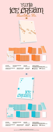 Korea Pop Store YUNA (ITZY) - [Ice Cream] (Pocaalbum Ver.) Kawaii Gifts